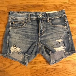American eagle midi shorts